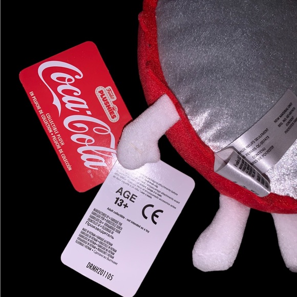 New 2020 Coca-Cola Bottle Cap Plushie Funko X Coca-Cola 7inches Tall Aprox. - Picture 6 of 8